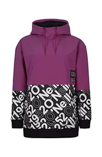 O'NEILL Damska kurtka softshellowa z kapturem, śnieżna, fuksja/czerwona, L-XL (2 sztuki), Fuksja/Czerwony, L-XL - Kurtki damskie - miniaturka - grafika 1