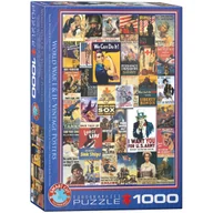 Puzzle - Eurographics Puzzle 1000 WWI&WWII Vintage Posters 6000-0937 - - miniaturka - grafika 1