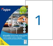 Etykiety do drukarek - Etykiety, białe, 210 x 297, 100 sztuk - miniaturka - grafika 1