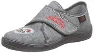 Kapcie damskie - Capt'n Sharky Chłopięce 230241 płaskie kapcie, szary - szary - 29 EU - miniaturka - grafika 1