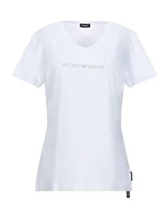 Emporio Armani Iconic Cotton T-Shirt damski, biały, XS - Koszulki i topy damskie - miniaturka - grafika 1