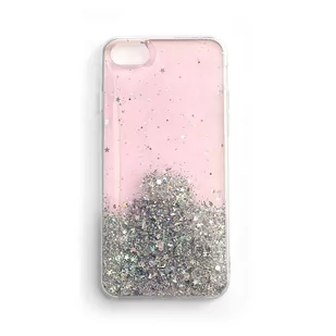 Wozinsky Star Glitter błyszczące etui pokrowiec z brokatem Xiaomi Redmi K40 Pro+ / K40 Pro / K40 / Poco F3 różowy - Etui i futerały do telefonów - miniaturka - grafika 1