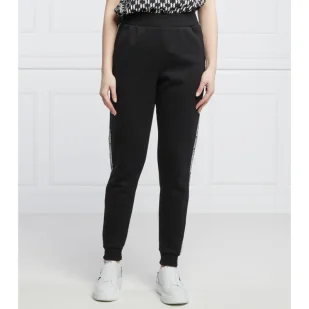 Karl Lagerfeld Spodnie dresowe | Regular Fit - Dresy damskie - miniaturka - grafika 1