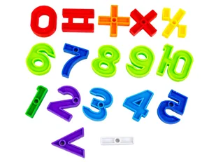 Klocki, Układanka + Karty Gra Logiczna, Nauka Liczenia I Matematyki, - Gry planszowe - miniaturka - grafika 6