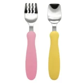 Sztućce dla dzieci - Sztućce mango/peach - miniaturka - grafika 1