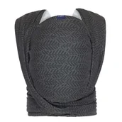 Chusty do noszenia dzieci - Zaffiro, Chusta wiązana, tkana, do noszenia dzieci, Graphite leaves - miniaturka - grafika 1