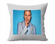 Kołdry i poduszki dla dzieci - PODUSZKA PERSONALIZOWANA JUSTIN TIMBERLAKE MUZYKA POMYSŁ NA PREZENT WZORY - miniaturka - grafika 1