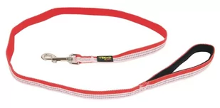 Haas F1 Team dla psa Trend Stripe odblask 25mm Czerwona - Smycze dla psów - miniaturka - grafika 1