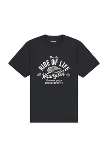 KOSZULKA T-SHIRT MĘSKI WRANGLER 112362790 AMERICANA TEE FADED BLACK 4XL - Koszulki męskie - miniaturka - grafika 1