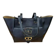 Torebki damskie - Love Moschino POLJC4225PP0MKC0000U, damska torba na ramię, czarna, czarny i pomarańczowy - miniaturka - grafika 1