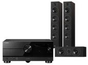 Kino domowe - Yamaha RX-A6A (czarny) + Diva 6 + 7 (czarny) - miniaturka - grafika 1