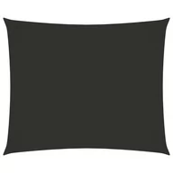 Parasole ogrodowe - vidaXL Prostokątny żagiel ogrodowy, tkanina Oxford, 3x4 m, antracyt 135100 - miniaturka - grafika 1