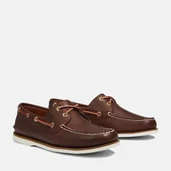Botki męskie - stringate uomo timberland tb0740352141 classic boat mdbrown - miniaturka - grafika 1