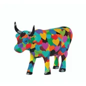 Figurki dekoracyjne - CowParade, figurka-krówka HEARTSTANDING COW, średnia/poliresing - miniaturka - grafika 1