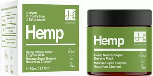 Krem do twarzy Dr. Botanicals Hemp Stress Relaxing Antioxidant Night Moisturiser 60 ml (5060881921943) - Kremy do twarzy - miniaturka - grafika 1