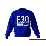 Odzież do sportów motorowych - Bluza BMW E30 classic niebieska-3XL - miniaturka - grafika 1
