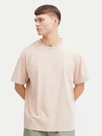 Koszulki męskie - Solid T-Shirt Ismail 21108240 Pomarańczowy Regular Fit - miniaturka - grafika 1