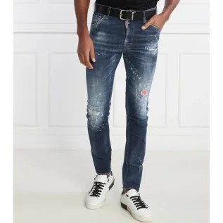 Spodnie męskie - Dsquared2 Jeansy Cool guy jean | Tapered fit - grafika 1