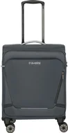 Walizki - Walizka kabinowa Travelite Jetpack Max 55 cm Anthracite - miniaturka - grafika 1