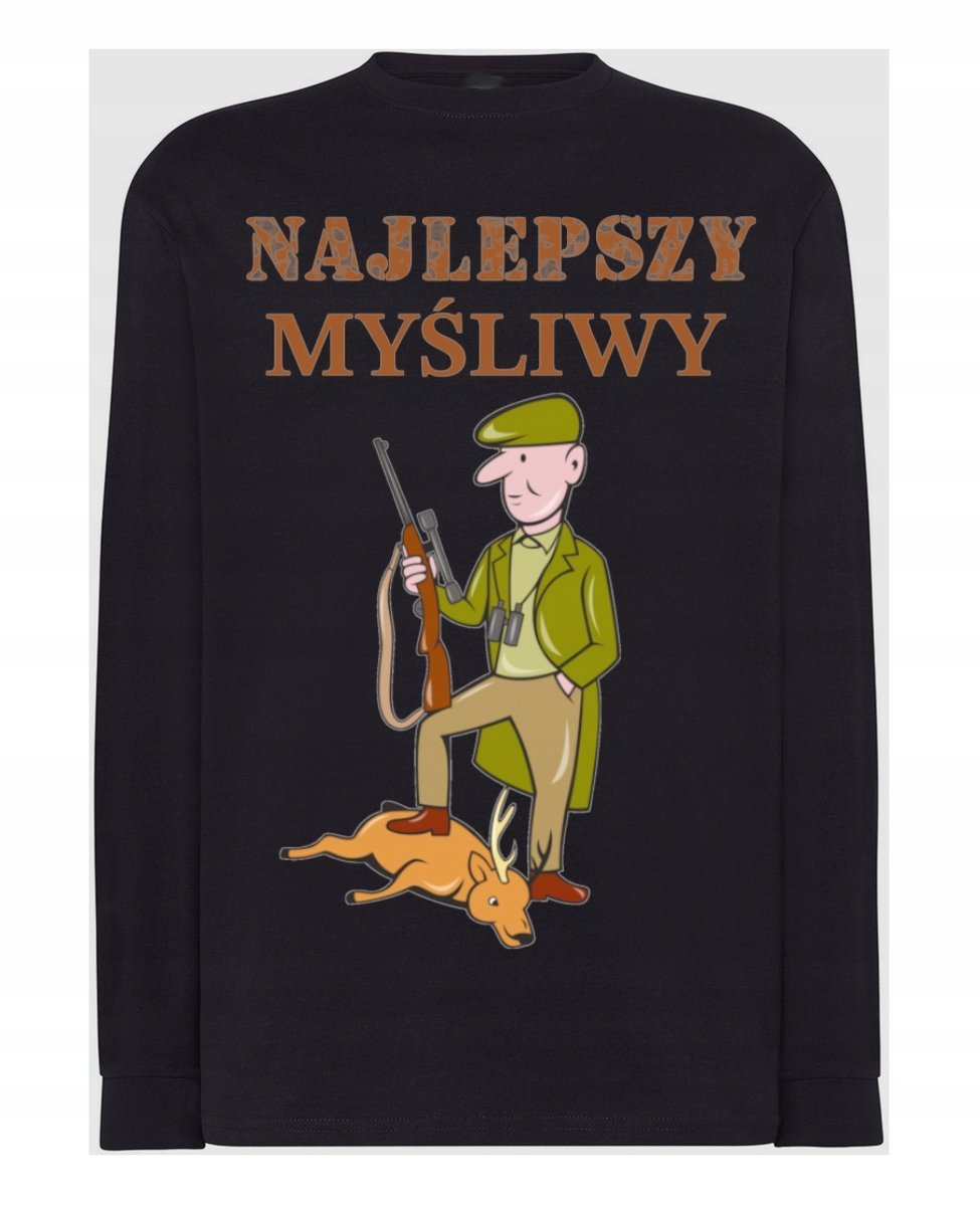 Longsleeve Najlepszy Myśliwy r.5XL