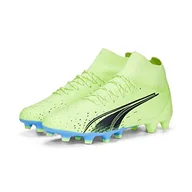 Piłka nożna - PUMA Męskie buty piłkarskie Ultra Pro Fg/Ag, Fizzy Light paryski noc niebieski blask, 45 EU - miniaturka - grafika 1