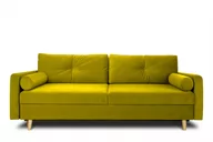 Sofy i kanapy - Sofa 3 NARTEN *żółty, 230x80x100, tkanina - miniaturka - grafika 1