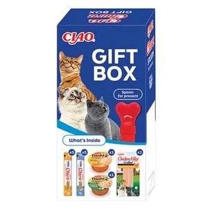 Przysmak dla kota INABA Cat Ciao Giftbox 490 g - Przysmaki dla kotów Przysmak dla kota INABA Cat Ciao Giftbox 490 g - Przysmaki dla kotów - miniaturka - grafika 1