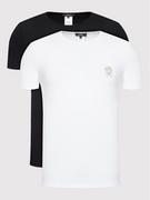 Koszulki męskie - Versace Komplet 2 t-shirtów Bi-Pack AU10193 Kolorowy Regular Fit - miniaturka - grafika 1
