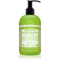 Mydła - Dr. Bronner’s Lemongrass & Lime mydło w płynie do ciała i włosów 355 ml - miniaturka - grafika 1