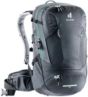 Plecaki - Deuter Trans Alpine 30 Backpack, black 2021 Plecaki rowerowe 3200221-black - miniaturka - grafika 1