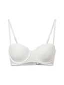 Biustonosze - Tommy Hilfiger Biustonosz damski Kobiety beżowy jednolity, 70A - miniaturka - grafika 1