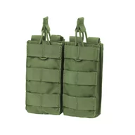 Odzież taktyczna i umundurowanie - Condor - Ładownica na dwa magazynki M4/M16 Mag Pouch - Zielony OD - MA19-001 - miniaturka - grafika 1