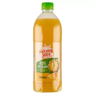 Morning Juice Sok 100 % wyciskany ananas 900 ml - Soki i napoje niegazowane - miniaturka - grafika 1
