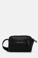 Torby męskie - Armani Exchange saszetka kolor czarny 952709 4F872 - miniaturka - grafika 1