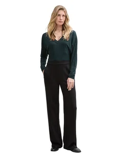 Tom Tailor Koszulka w kolorze ciemnozielonym - Koszulki i topy damskie - miniaturka - grafika 1