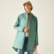 Kurtki i kamizelki sportowe damskie - Regatta Kurtka damska przeciwdeszczowa z membraną Brianka Zielony, Rozmiar: 40 - miniaturka - grafika 1