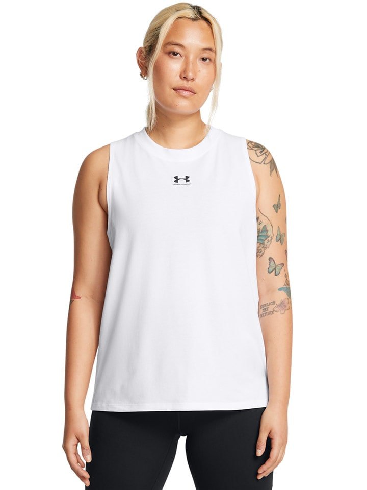 Under Armour Top w kolorze białym