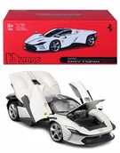 Samochody i pojazdy dla dzieci - Ferrari Daytona SP3 1:18 Bburago 18-16912 BIAŁY MODEL SAMOCHODU - miniaturka - grafika 1