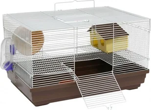 Panama Pet Panama Pet klatka dla gryzoni 47x30x27 cm biało/różowa - Klatki dla gryzoni - miniaturka - grafika 1