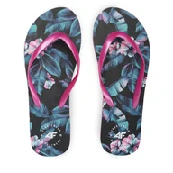 Buty dla dziewczynek - Japonki 4F 4FJSS23FFLIF084 Różowy - miniaturka - grafika 1