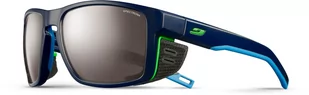 Julbo Shield Spectron 4 Okulary przeciwsłoneczne, dark blue/blue/green-brown flash silver 2020 Okulary alpinistyczne J5061212 - Okulary przeciwsłoneczne - miniaturka - grafika 1