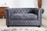 Sofy i kanapy - Invicta Sofa Niagara 150 cm szary antyczny 40518 - miniaturka - grafika 1
