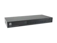 Przełączniki KVM - LevelOne KVM-3216 przełącznik KVM Możliwości montowania w stelażu Czarny - miniaturka - grafika 1
