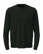 Bluzy męskie - Bluza męska z długim rękawem Stedman ST4300 Black Opal DUŻY ROZMIAR 4XL - miniaturka - grafika 1