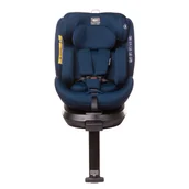 Foteliki samochodowe - 4 Baby Fotelik Enzo-Fix 40-150Cm Navy Blue I-Size - miniaturka - grafika 1
