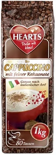 TSI Cappuccino o smaku kakaowym HEARTS Cappuccino mit feiner Kakaonote, 1 kg - Cappuccino i kawy smakowe - miniaturka - grafika 1