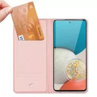 Pozostałe akcesoria do telefonów - Etui DUX DUCIS Skin Pro - futerał z klapką do Samsung Galaxy A55 różowy - miniaturka - grafika 1