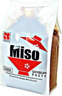 SHINJYO Pasta miso ciemna 500g 329-uniw - Kuchnie świata - miniaturka - grafika 1