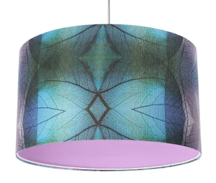 Różowa lampa wisząca z okrągłym kloszem - S389 F5-C15 - Lampy stojące - miniaturka - grafika 1