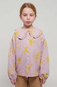 Koszulki dla dziewczynek - Bobo Choses koszula bawełniana dziecięca kolor fioletowy - miniaturka - grafika 1